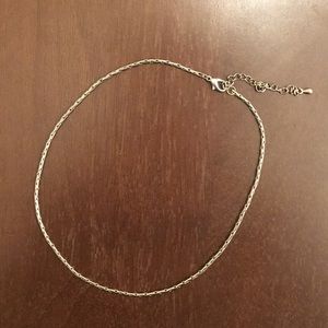 💎SALE💎 silver choker chain for a charm